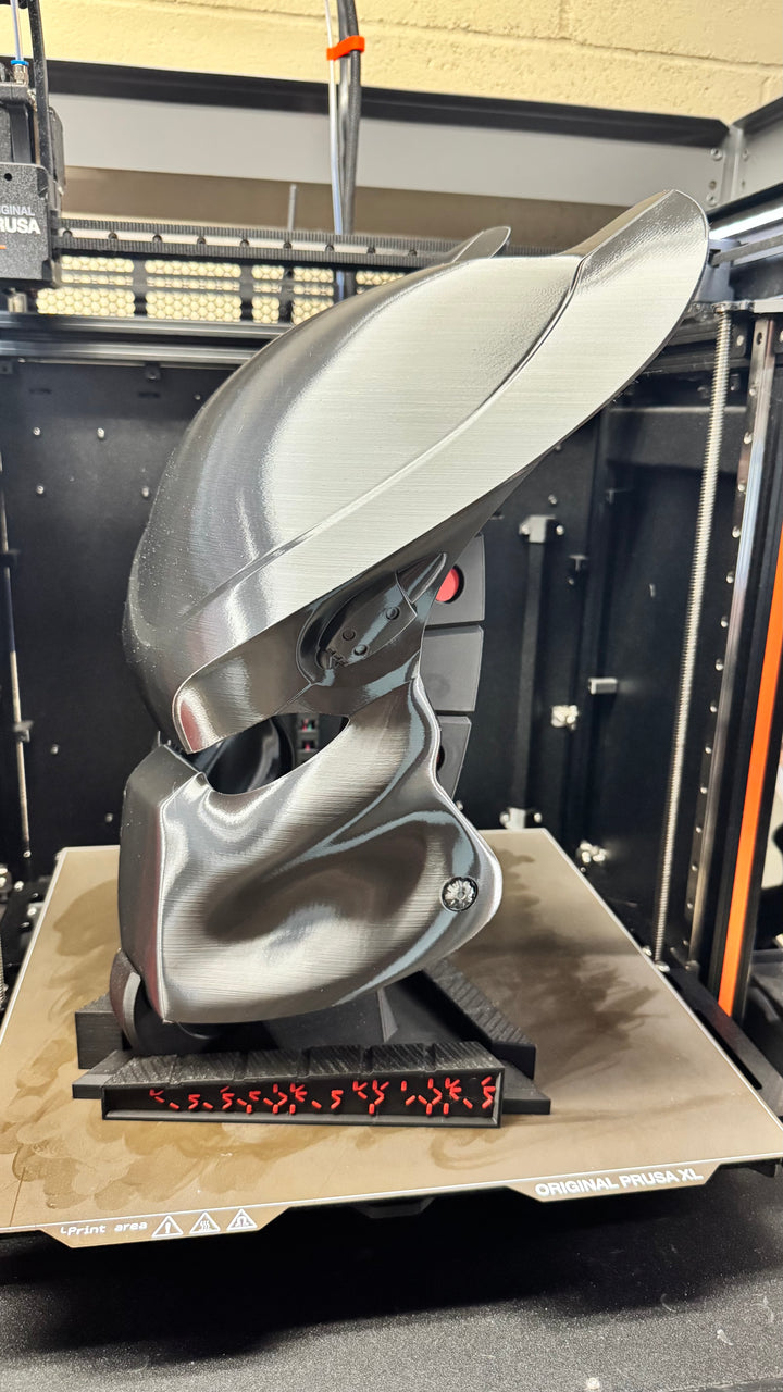 Predator Biomask Display Optional Colored Stand and optional integrated Electronics