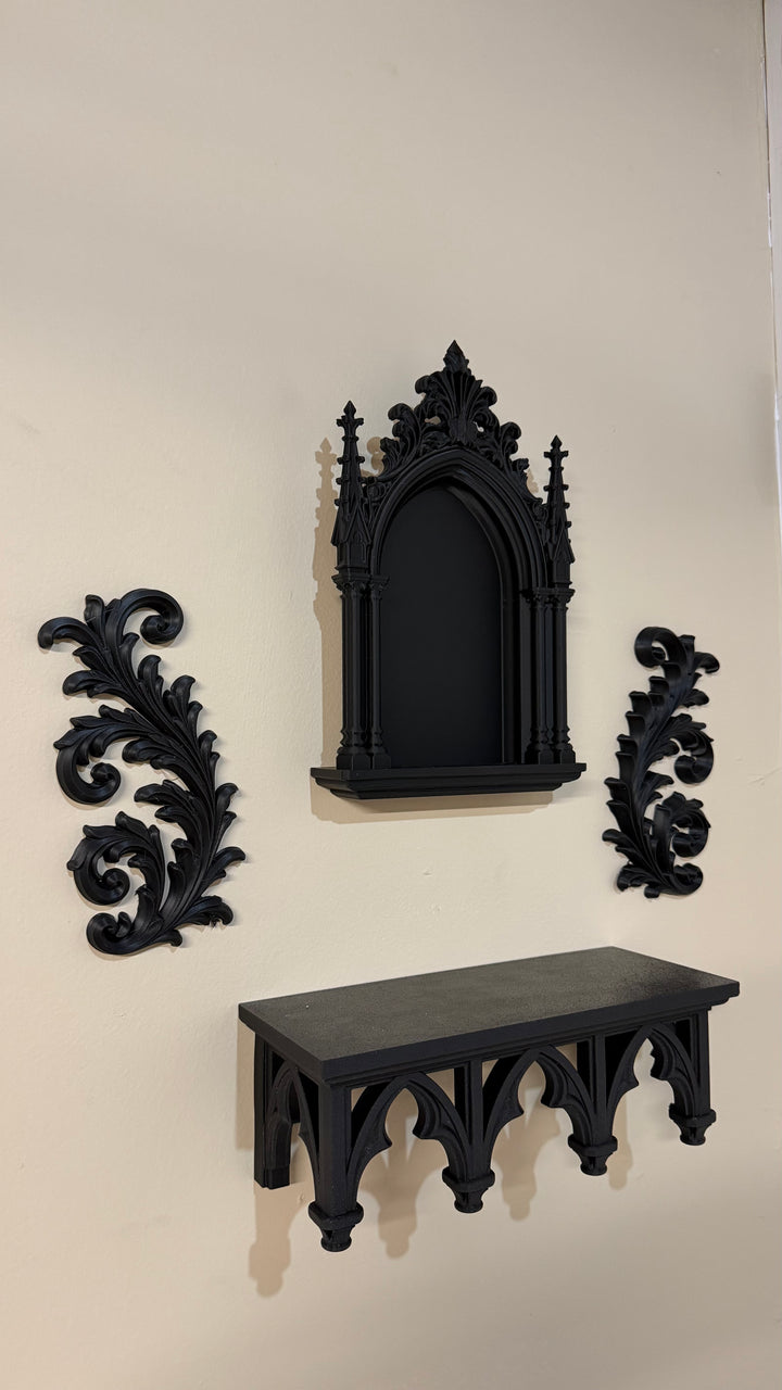 Victorian Gothic Cathedral Wall display