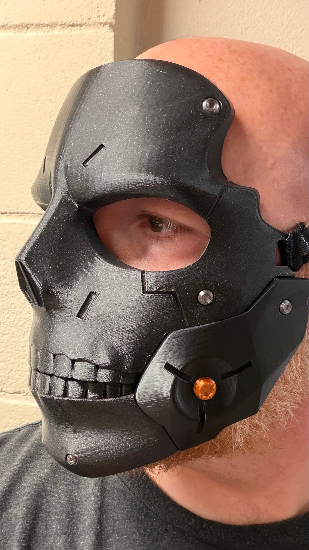 Die Hardman Luden inspired cosplay death stranding mask