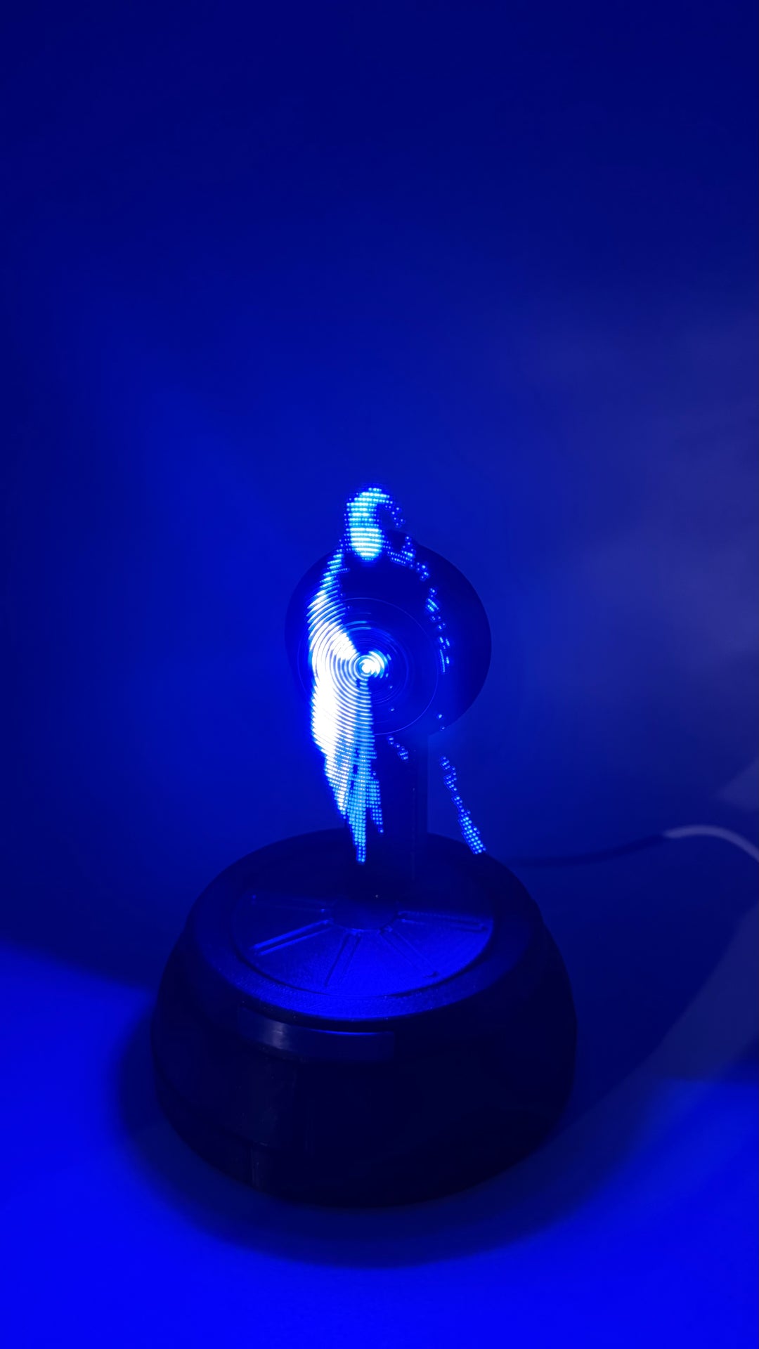 Star Wars Inspired 3D Hologram Projector Over 40 hologram’s | Light-Up Display Fan