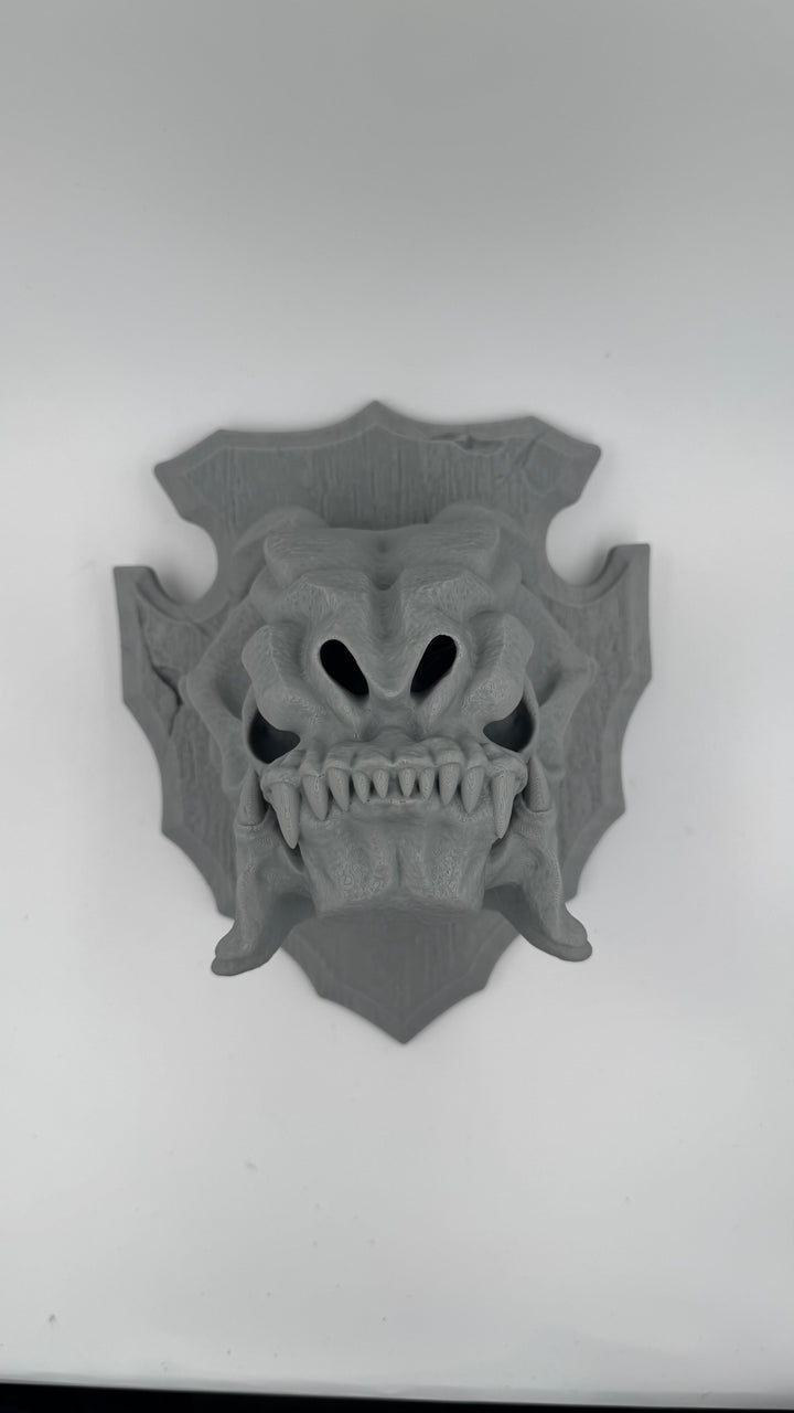 Rancor Skull Wall mount Plaque