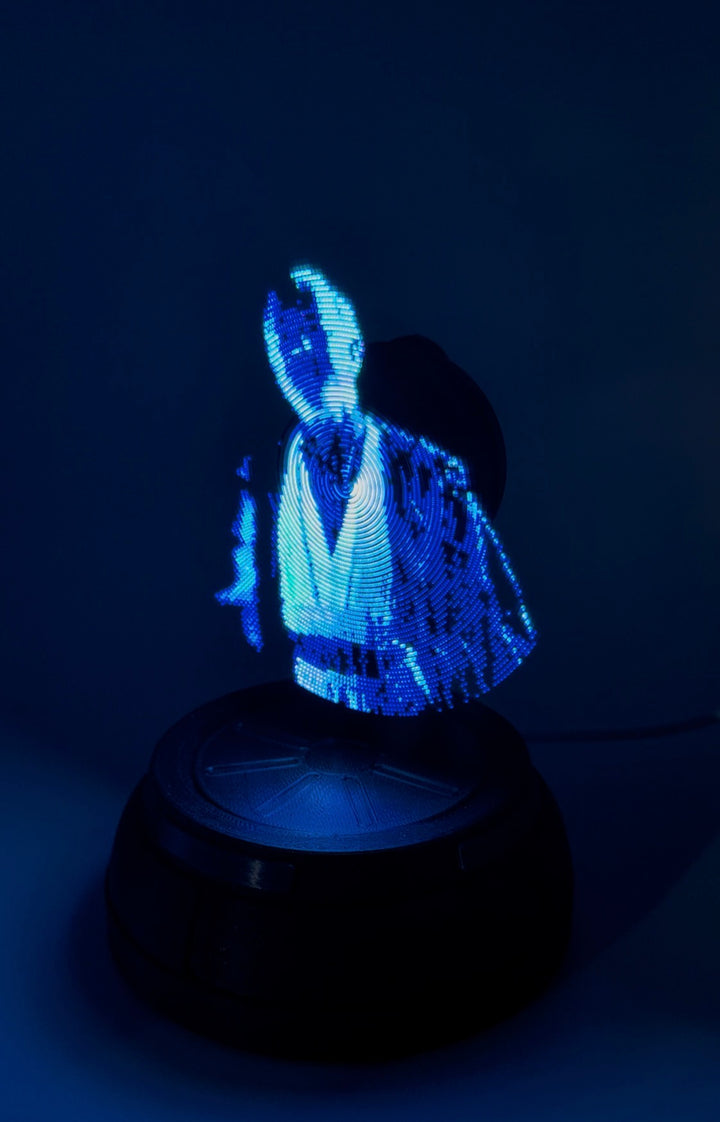 Star Wars Inspired 3D Hologram Projector Over 40 hologram’s | Light-Up Display Fan