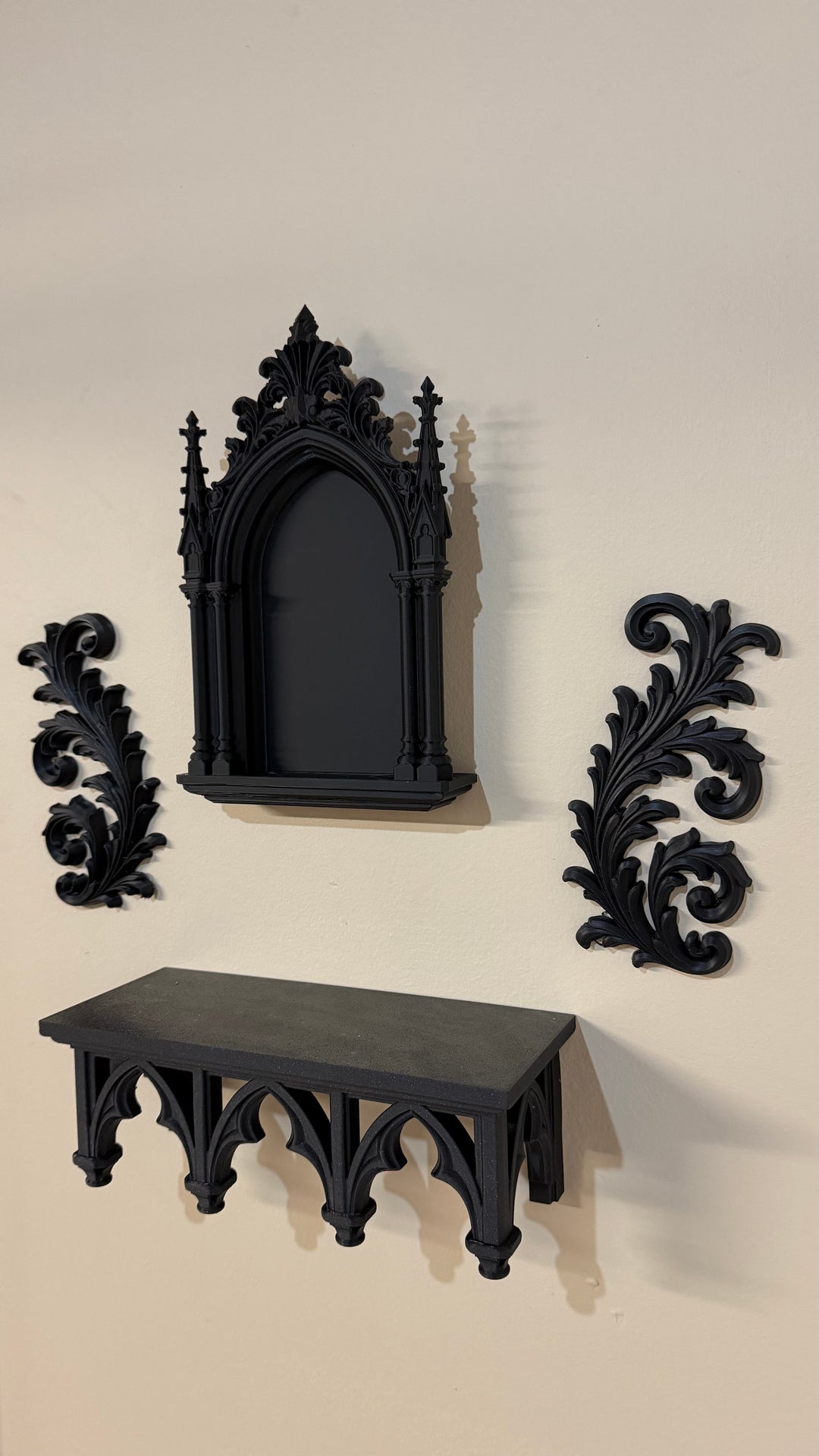 Victorian Gothic Cathedral Wall display