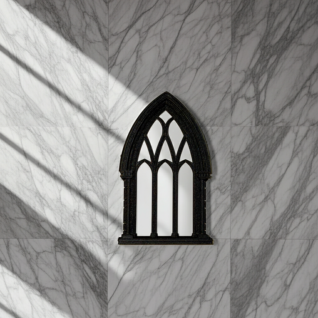 Wall art Gothic Archway window