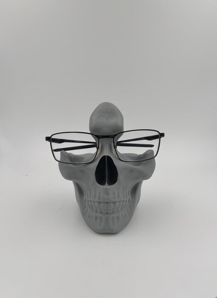 Glasses Skull display Anatomy Model Realistic Medical Teaching Tool Halloween Scientific Study Aid ,