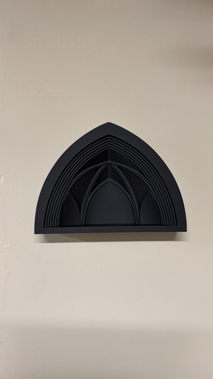 Gothic Cathedral Arch Wall display altar
