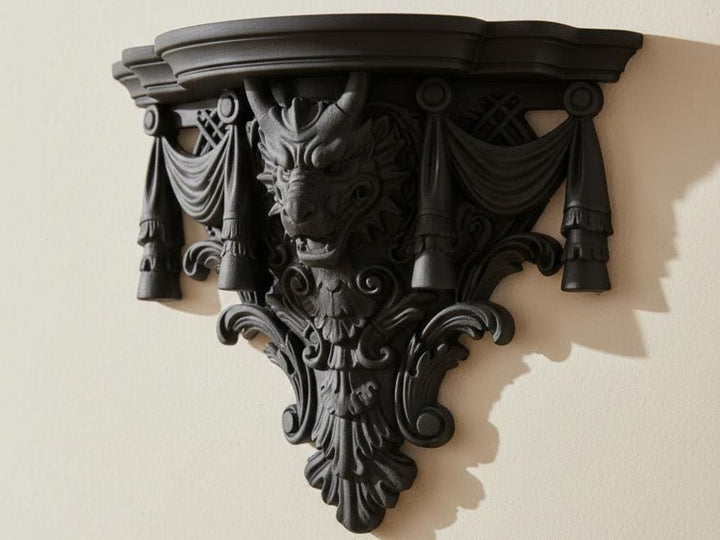 The Winged Guardian Dragon Shelf altar