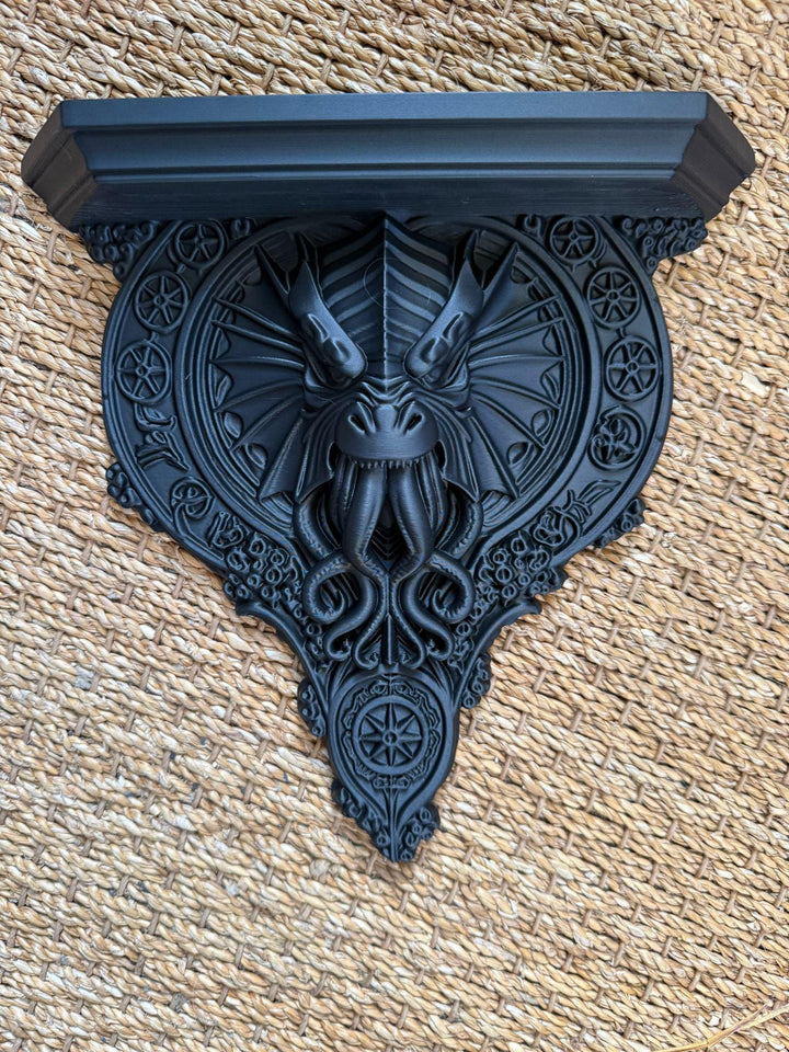 Cthulhu Wall Shelf Altar