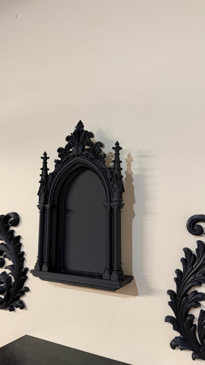 Victorian Gothic Cathedral Wall Altar Niche