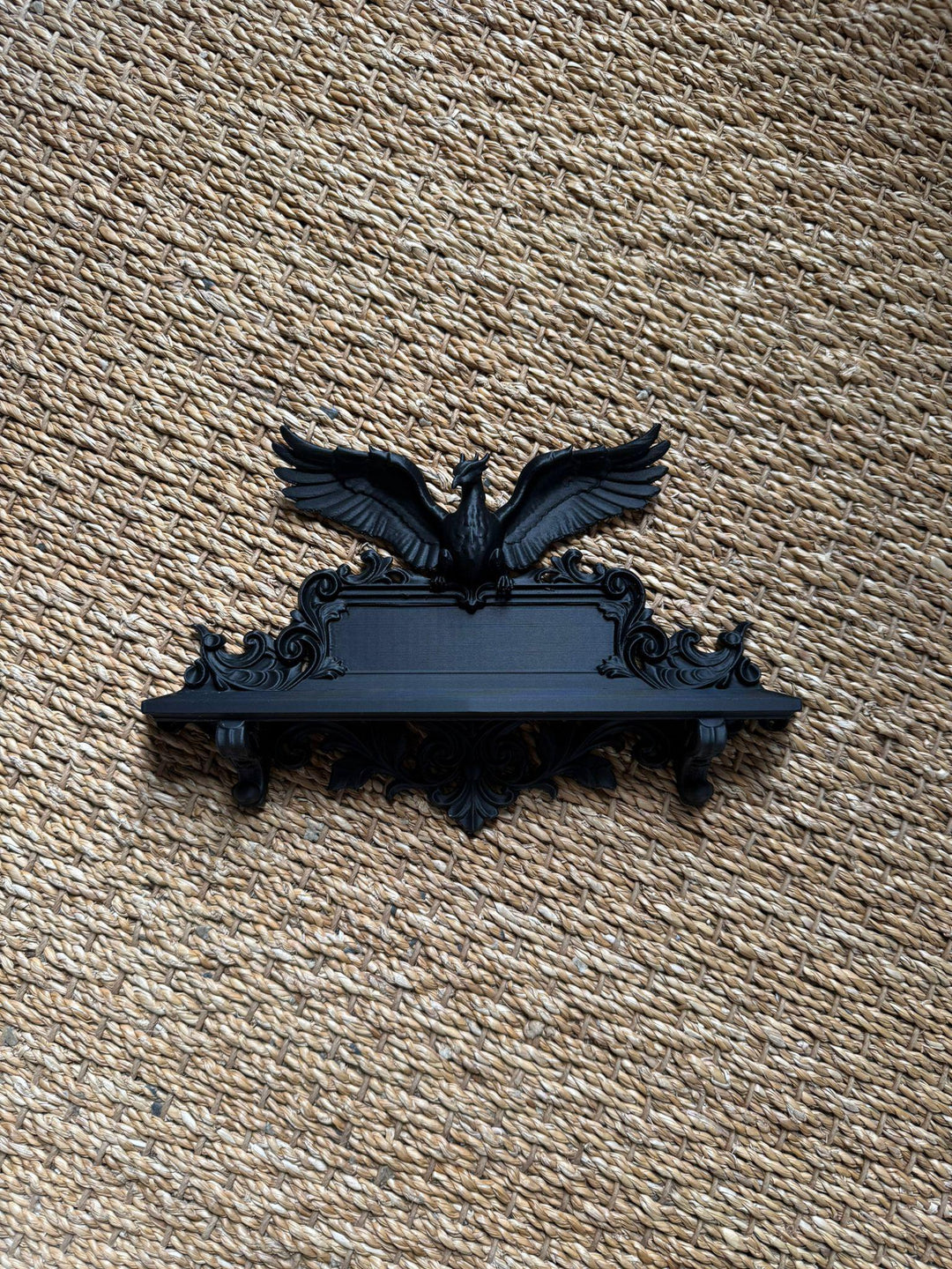 Gothic Phoenix Wall Shelf Altar