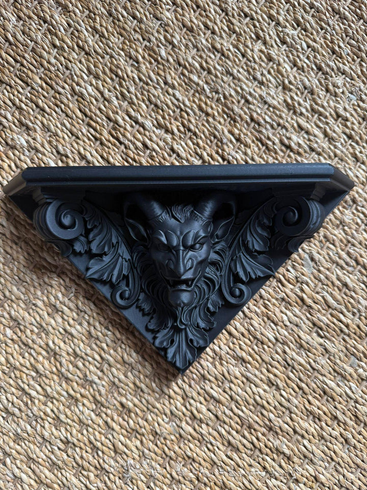 Demonic Triangular Gothic shelf altar