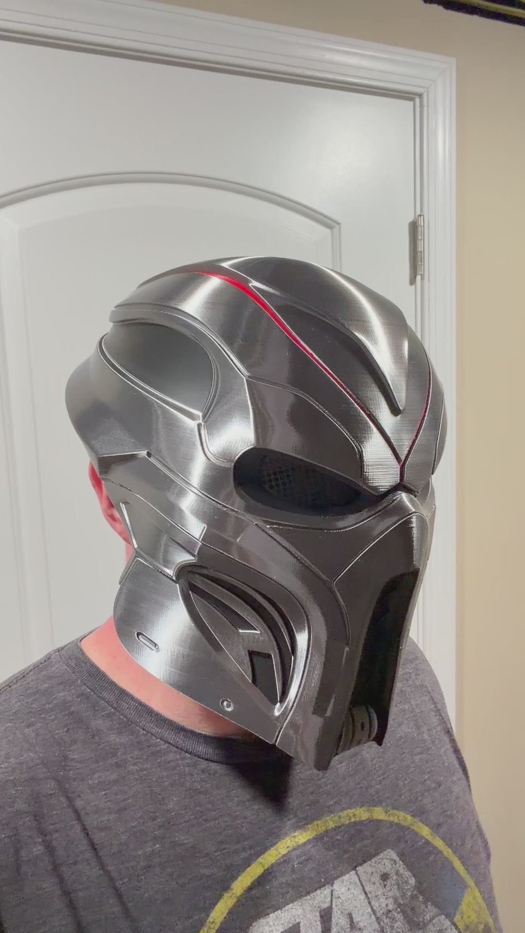 Predator Spawn Themed Full Color Helmet